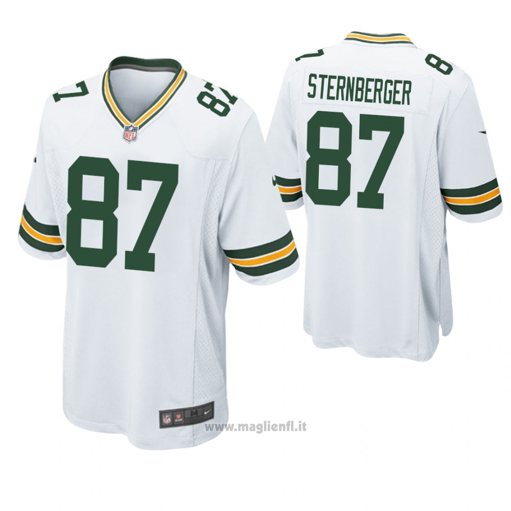 Maglia NFL Game Green Bay Packers Jace Sternberger Bianco
